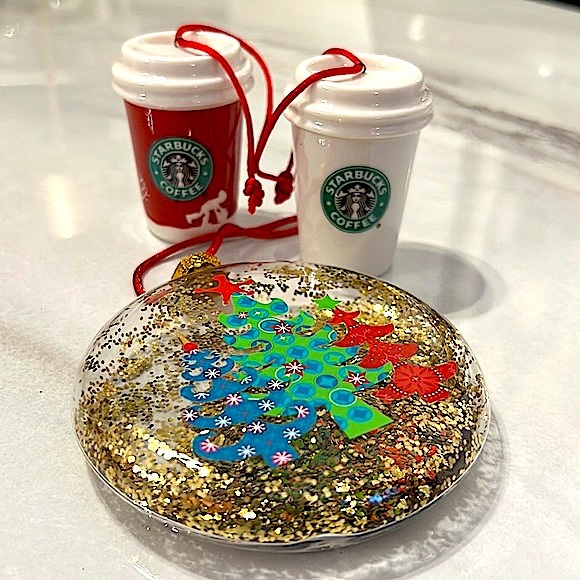 Starbucks Holiday Set Of 3 Starbucks Holiday Ornaments From 206